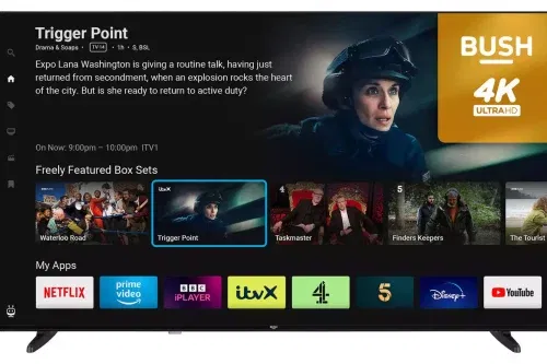 FOX GIVEAWAY Bush 65 Inch 65UT24SB 4K UHD HDR LED TiVo Freely TV-AUTO WIN