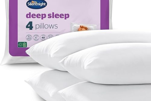 🦊 Silentnight Deep Sleep Pillows 4 Pack-AUTO WIN
