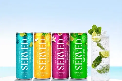 🦊SERVED Cocktail Variety Pack, 8% ABV, Premium Bar Quality Cocktails, Pre-Mixed & Ready To Drink, 8 x 250ml Cans-AUTO WIN 15/06