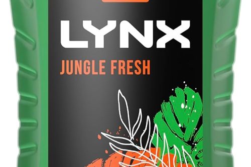 🦊 3 WINNERS-Lynx Jungle Fresh 3-in-1 Body Wash Hair, Face and Body Cleanser shower gel with a palm leaf & amber scent for an all day fresh & clean feel 6x 225 ml-AUTO WIN