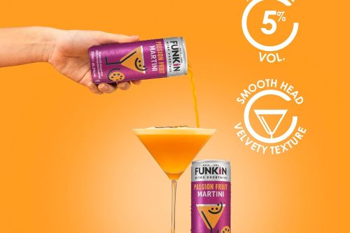 🦊Funkin Passion Fruit Martini Pre-Mixed Cocktail Cans 200 ml (Case of 12) -AUTO WIN 06/06