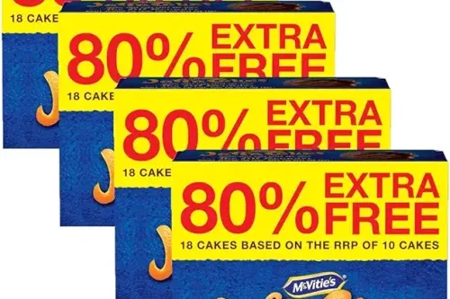 🦊 4 x 18 Mcvities Orange Jaffa Cakes Milk Chocolate Sponge Biscuits Cookies Sweets-AUTO WIN