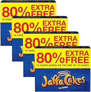 🦊4 x 18 Mcvities Orange Jaffa Cakes-AUTO WIN