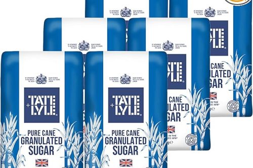 🦊 Tate & Lyle Fairtrade Granulated Pure Cane Sugar (1Kg) - Pack of 6-AUTO WIN
