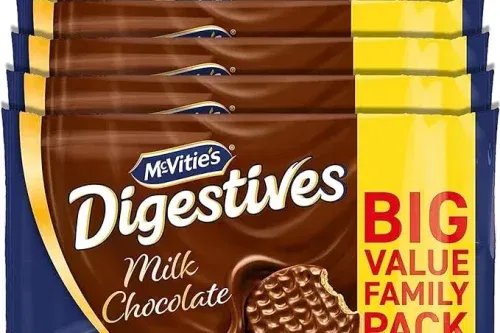 🦊McVitie’s Milk Chocolate Digestive Twin Pack, 532 g (Pack of 6)-AUTO WIN