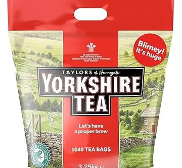 🦊Yorkshire Tea, Total 1040 Tea Bags-AUTO WIN 04/07