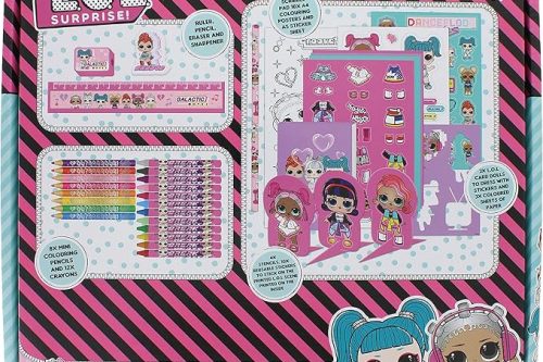🦊2 WINNERS-LOL Surprise Large Art Set | Colouring & Drawing Set | LOL Dolls Gifts for Girls | School Supplies & Art Supplies