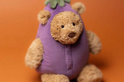 JELLYCAT Bartholomew Bear Aubergine-AUTO WIN