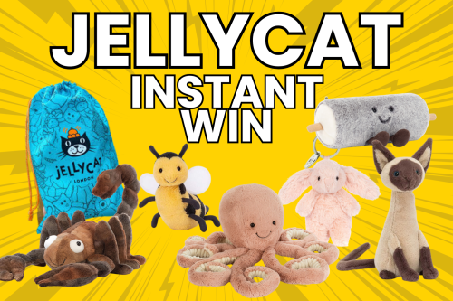 JELLYCAT INSTANT WIN COMP- MAIN JACKPOT A MYSTERY JELLYCAT-AUTO WIN