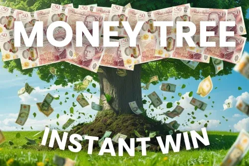 THE MONEY TREE INSTANT WIN- £200 JACKPOT-AUTO WIN-25/05