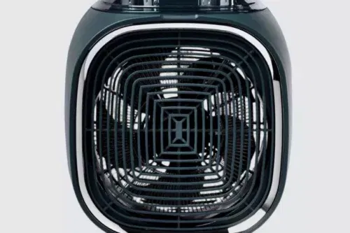 Dreamland Silent Power  Pure Air Fan Heater, Teal-AUTO WIN