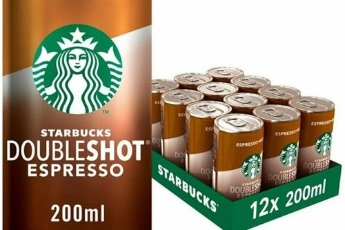 🦊Starbucks Doubleshot Espresso Coffee Drink 12x 200ml-AUTO WIN 07/08