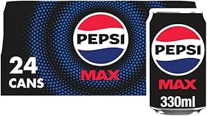 3X Pepsi Max No Sugar Cola Cans 24 x 330ml-AUTO WIN