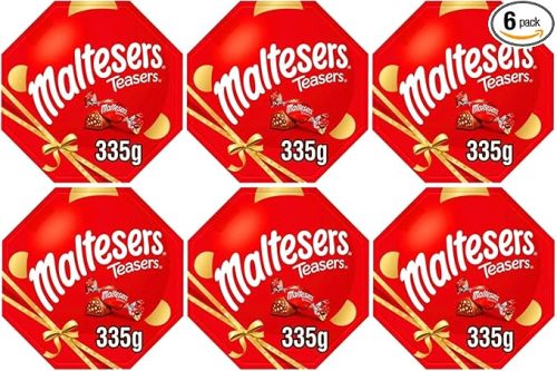 🦊Maltesers – Teasers Chocolate Centrepiece, 335g, Pack of 6-AUTO WIN 06/09