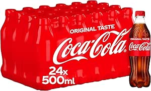 2 X Coca Cola Classic Cola 500 ml (Pack of 24)-AUTO WIN 31/08