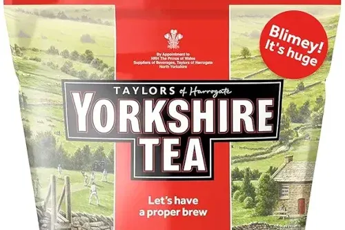 🦊YORKSHIRE TEA BAGS 3.25 KG (1040 TEA BAGS)-AUTO WIN – 09/08