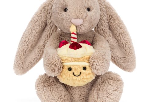 JELLYCAT Bashful Beige Bunny 'Birthday-AUTOWIN 03/08 #2