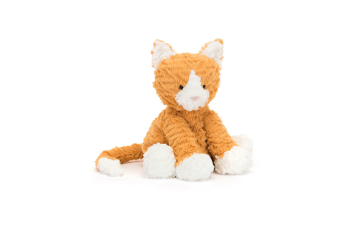JELLYCAT FUDDLEWUDDLE GINGER CAT-AUTO WIN 12/11
