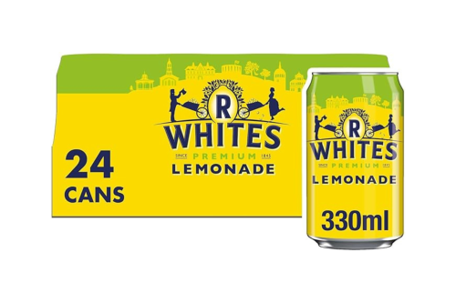 🦊R Whites Lemonade 330ml (Pack of 24X2) AUTOWIN 9/08