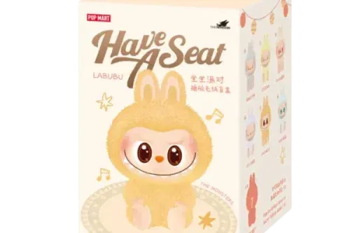 🦊WIN 1 POP MART LABUBU THE MONSTERS HAVE A SEAT VINYL PLUSH BLIND BOX-AUTO WIN # 45