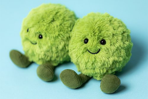 JELLYCAT DOT AND PEG MUSHY PEAS -AUTO WIN