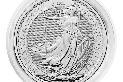 Britannia 2025 1oz Silver Bullion Coin AUTOWIN 06/09