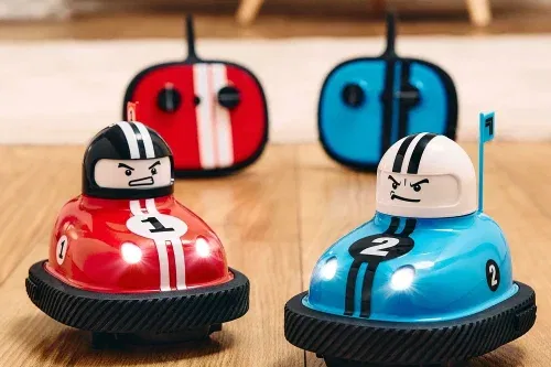 🦊Sharper Image Remote Control Road Rage Speed Bumper Cars 2 Pack-AUTO WIN 29/09