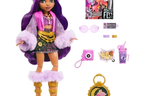 🦊Monster High Doll Monster Fest Clawdeen Wolf-AUTO WIN 29/09