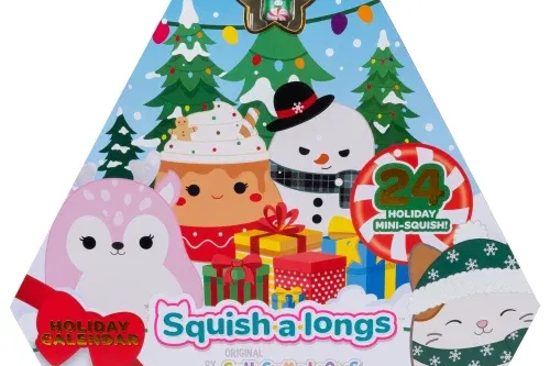 🦊Original Squishmallows Squish-a-longs Holiday Countdown Calendar-AUTO WIN 22/09