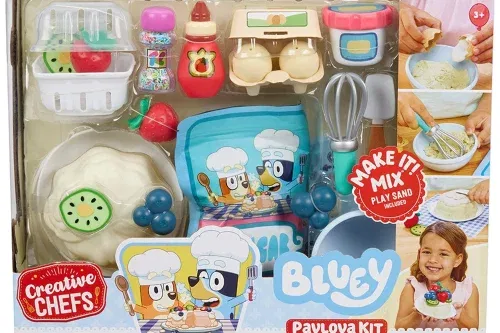🦊 Creative Chefs Bluey Play Food Pavlova Cake Kit-AUTO WIN 25/09
