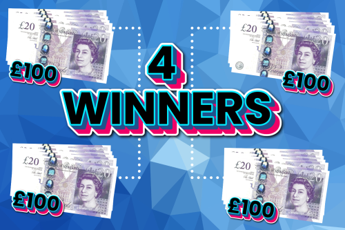 4 WINNER WIN £100 EACH -AUTO WIN 30/09