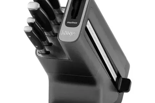 Ninja Stay Sharp 5 Piece Knife With Knife Block - Black -AUTO WIN 28/09