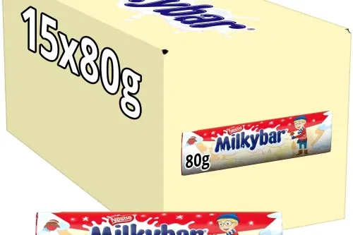 Milkybar Buttons White Chocolate Giant Tube 80g-AUTO WIN 05/09