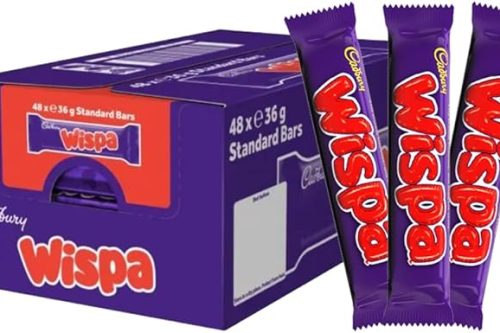 Cadbury Wispa Chocolate Bar (48x36g)-AUTO WIN 26/09