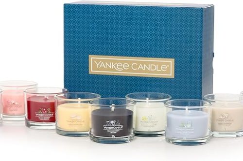 🦊Yankee Candle Scented Candles Gift Set | 9 Scented Mini Filled Votive Candles-AUTO WIN 07/09