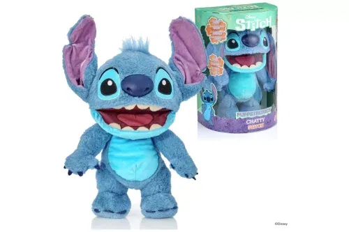 Disney Chatty Stitch Deluxe Puppetronic-AUTO WIN 05/10