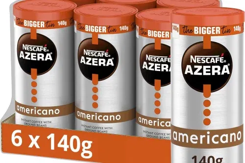NESCAFÉ Azera Americano Instant Coffee 140g (Pack of 6)-AUTO WIN 01/10