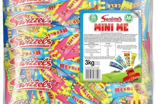 🦊Swizzels Mini Me Sweet Mix, Favourite Chew Sweets, 3kg (Pack of 1)-AUTO WIN 23/09