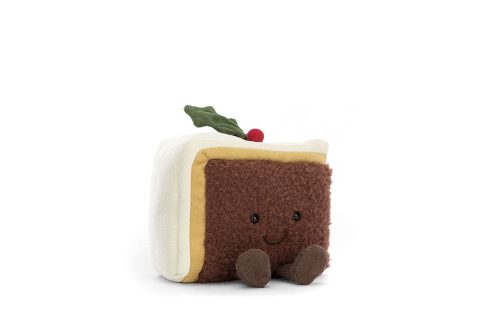 JELLYCAT Amuseables Slice Of Christmas Cake-AUTO WIN 01/09