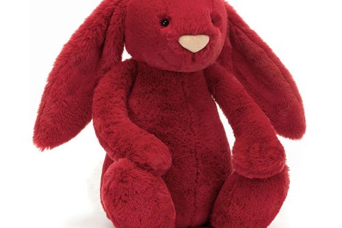 JELLYCAT HUGE Bashful Luxe Bunny Scarlett-AUTO WIN 26/09