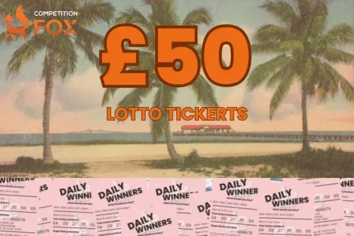 WIN £50 OF LOTTO TICKETS -AUTO WIN 26/09