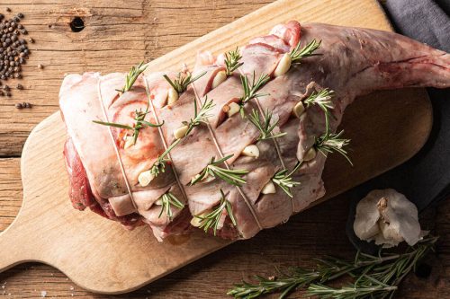 DARTS FARM EASY CARVE LEG OF LAMB (2.5KG)-AUTO WIN 26/09