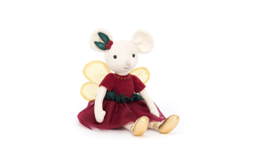 JELLYCAT Large Suger Plum Fairy Mouse Retired AUTOWIN 04/10