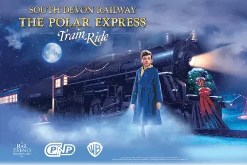 2025 THE POLAR EXPRESS FAMILY OF 5 TRAIN RIDE- SOUTH DEVON RAILWAY -AUTO WIN 03/10