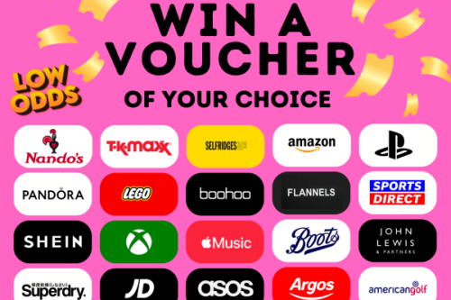 WIN £300 VOUCHER OF WINNERS CHOICE- 30/09