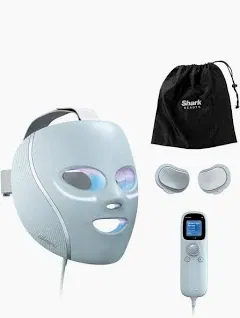 Shark CryoGlow FW312UK Under-Eye Cooling & LED Anti-Ageing & Blemish Repair Mask-24/09