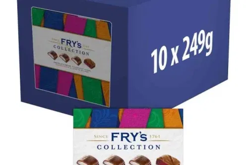 Fry's Collection Milk & Dark Chocolate Selection Box 249g (Box of 10)-AUTO WIN 28/09