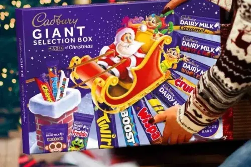 Cadbury Giant Selection Box Bundle of 2-AUTO WIN 02/10
