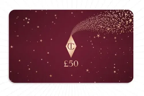 £50 CHARLOTTE TILBURY GIFT CARD- AUTO WIN-05/10