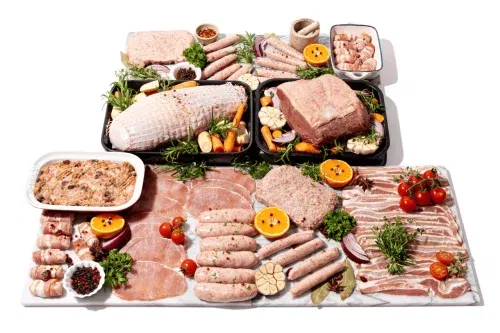 MUSCLE FOOD Luxury turkey butterfly & beef topside hamper-AUTO WIN 06/10
